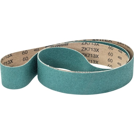 Pferd Benchstand Belt, 2 in W, 72 in L, 60 Grit, Coarse, Zirconia 49801